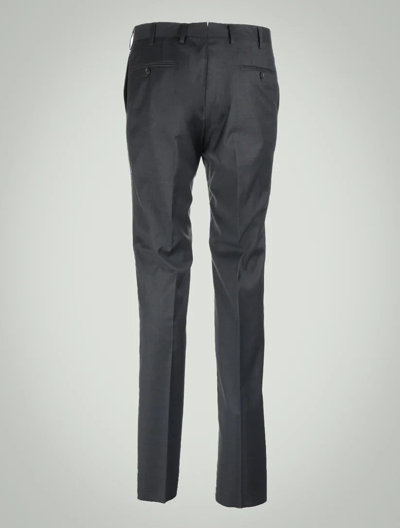 MARCO PESCAROLO Gray Wool Dress Pants