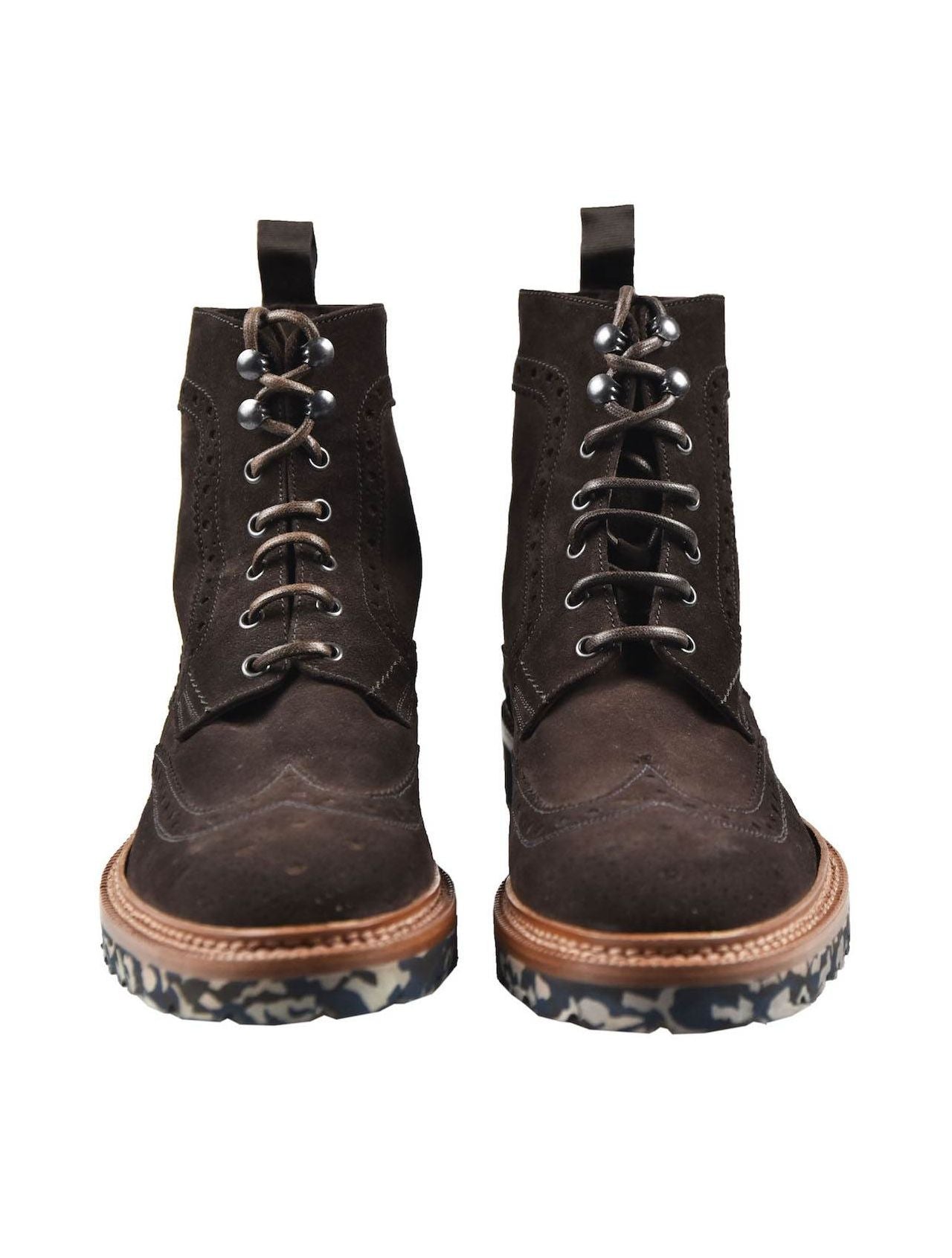 Kiton Brown Leather Boots