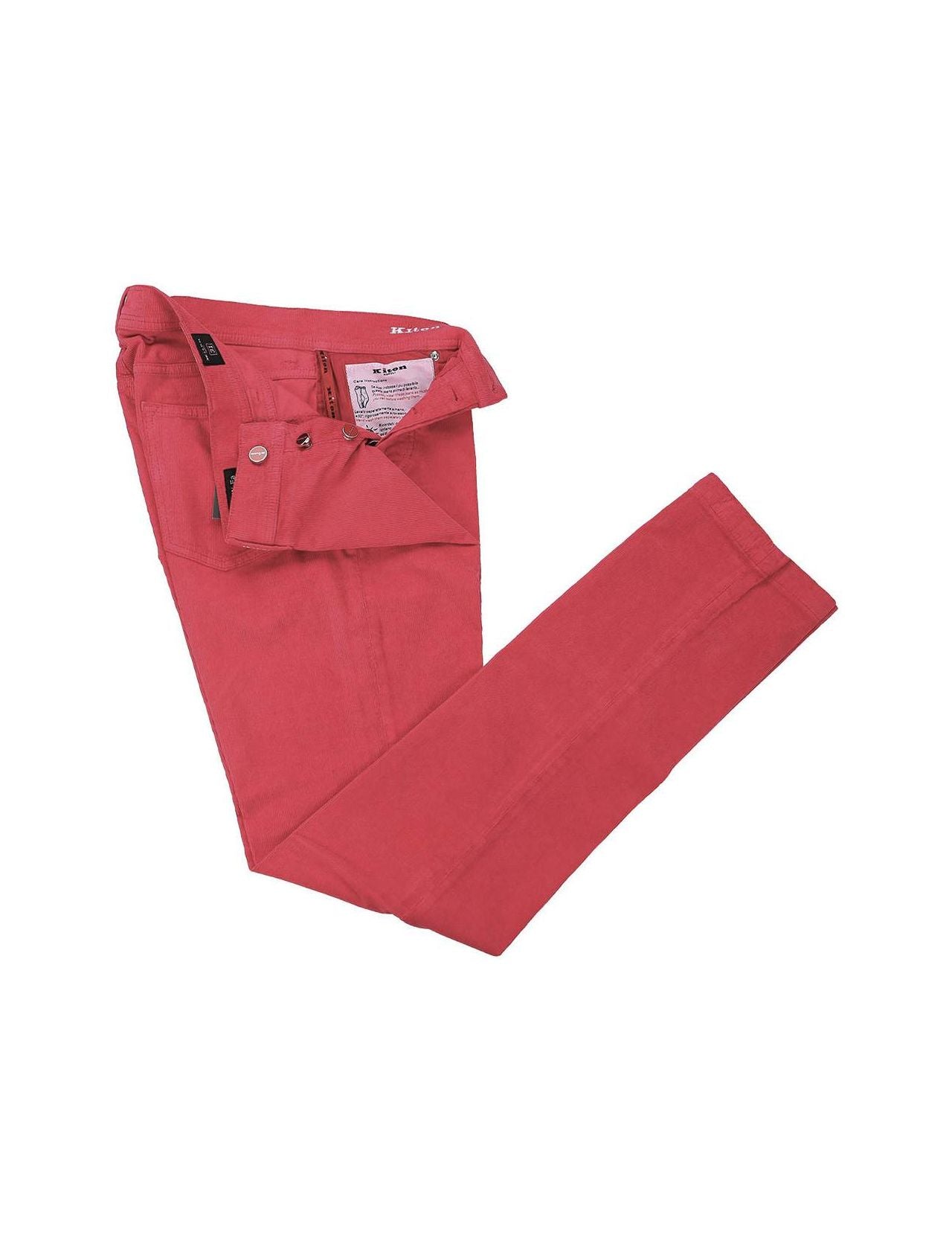 Kiton Pink Cotton Ea Jeans