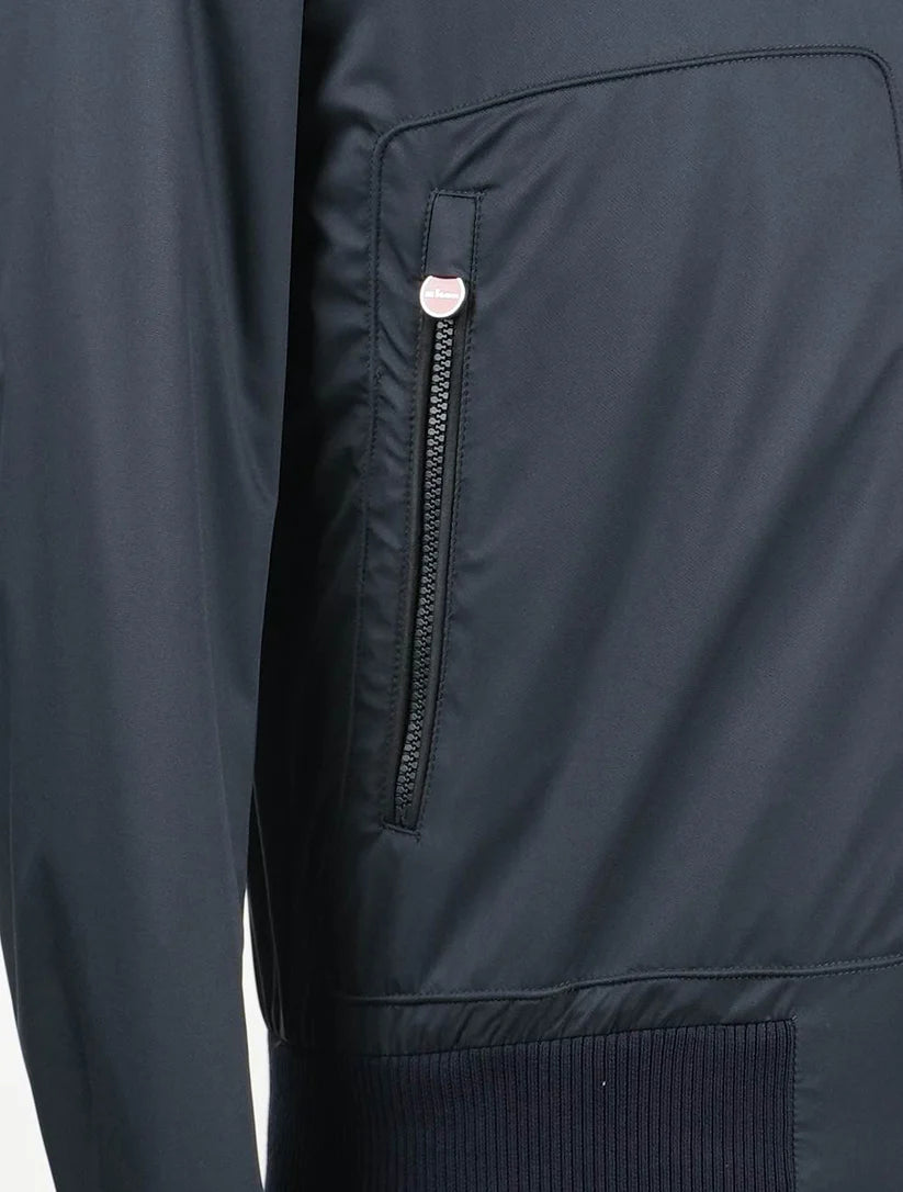Kiton Blue Pl Coat
