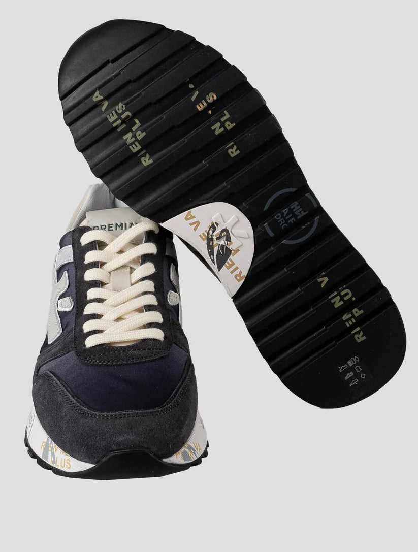 Premiata Multicolor Leather Suede Pa Pu Sneakers