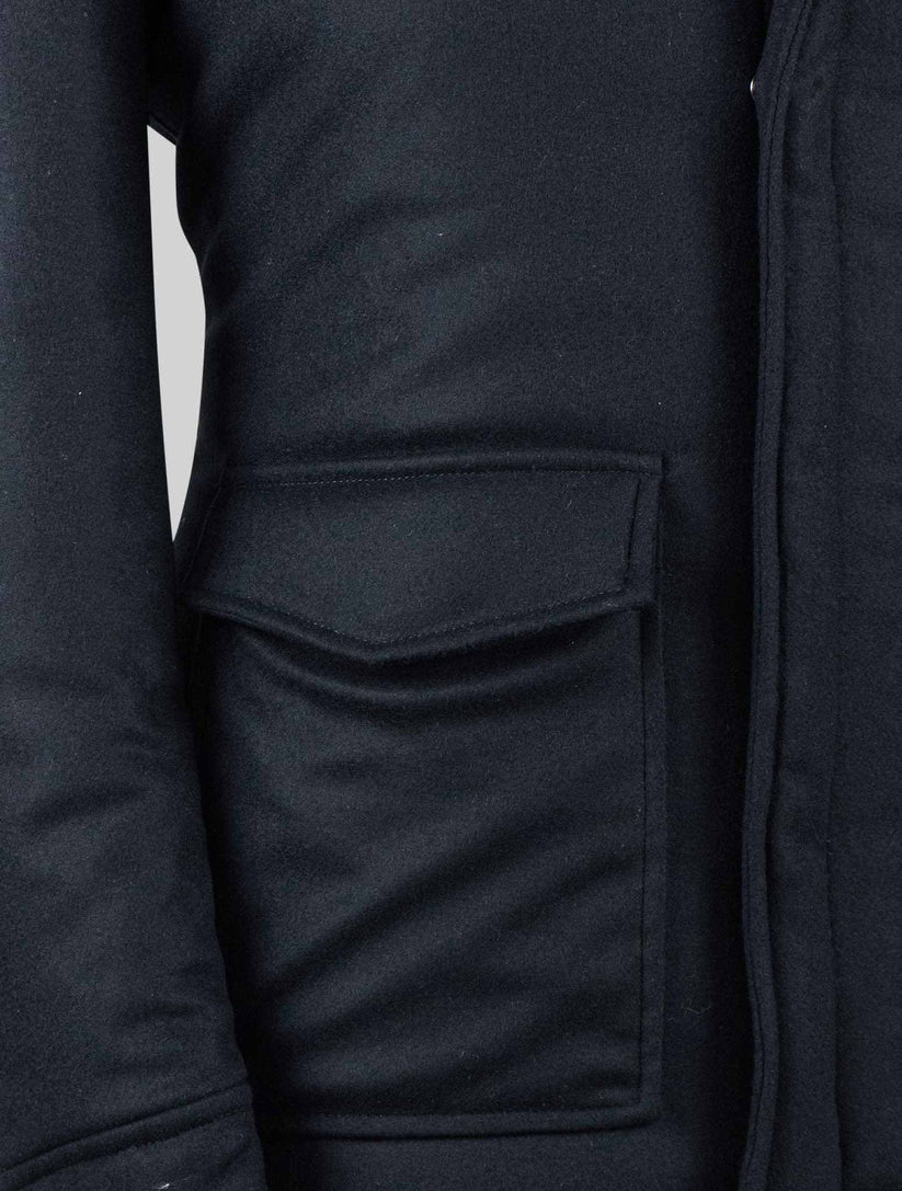 Barba Napoli Dark Blue Cashmere Ea Coat