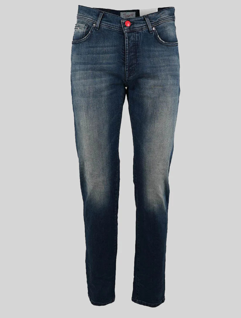 Marco Pescarolo Blue Cotton Ea Jeans