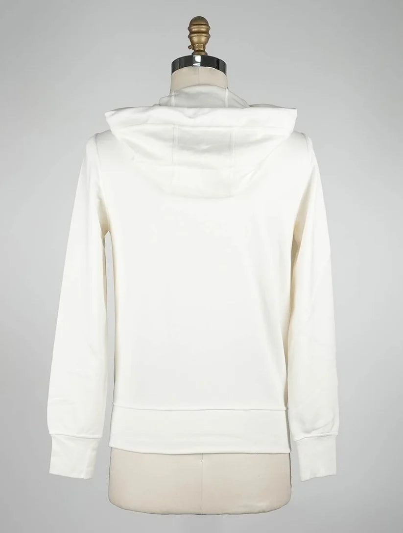 KNT Kiton White Viscose Ea Sweater Special Edition