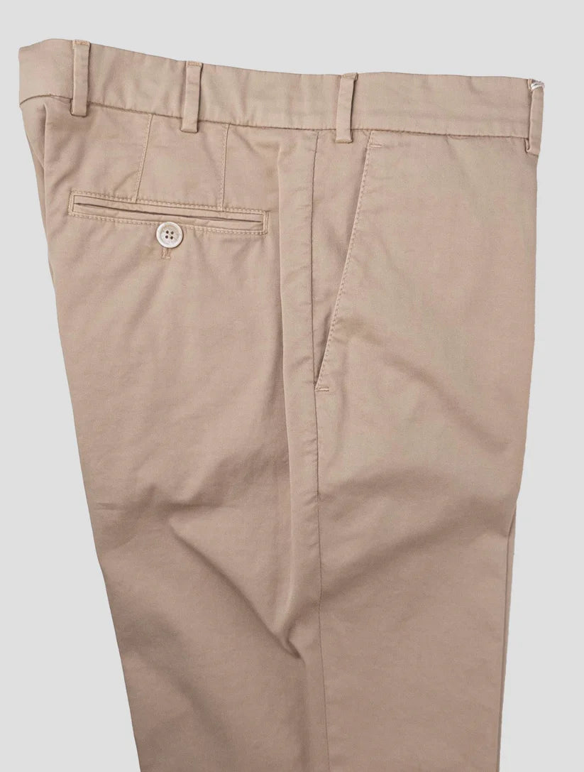 Brunello Cucinelli Beige Cotton Ea Pants