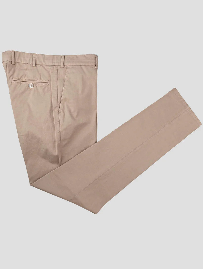 Brunello Cucinelli Beige Cotton Ea Pants