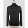 Gran Sasso Black Virgin Wool Sweater Cardigan