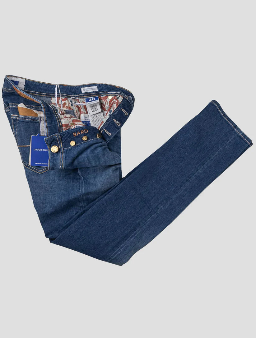 Jacob Cohen Blue Cotton Els Ea Jeans