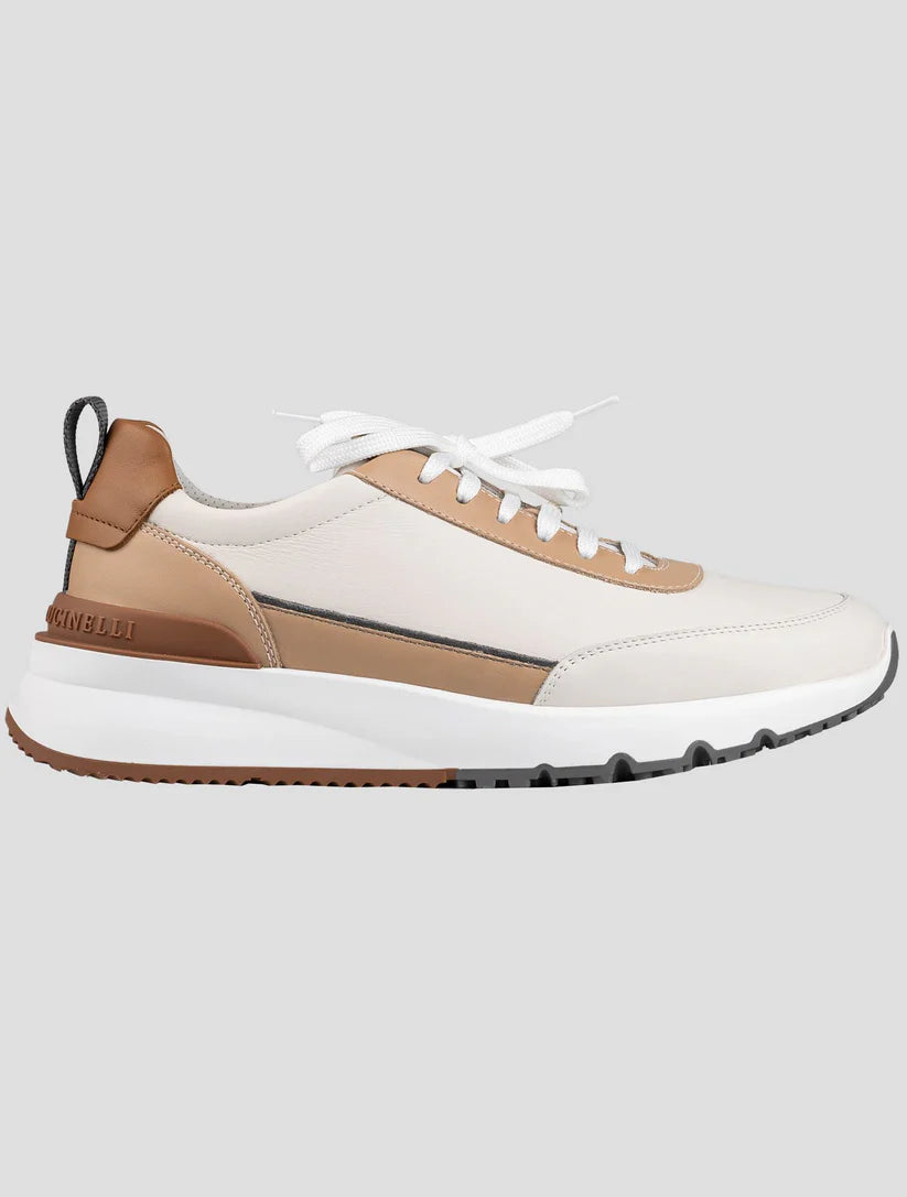 Brunello Cucinelli Multicolor Leather Sneakers
