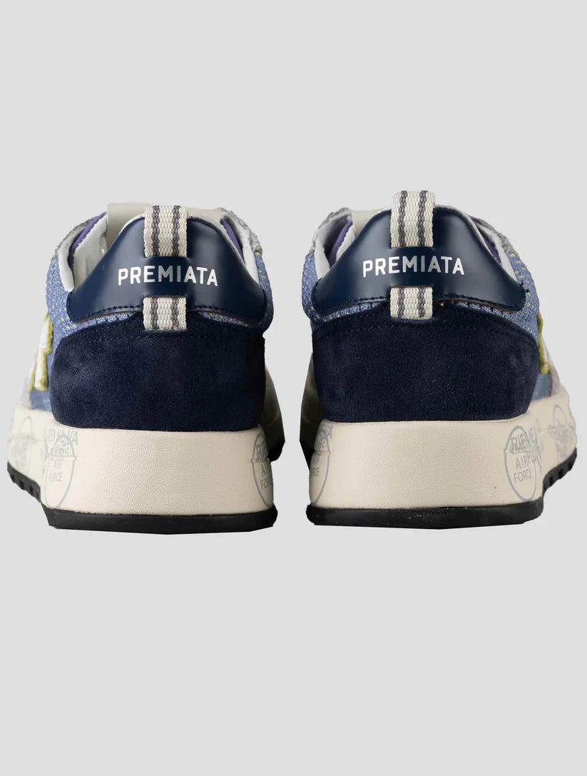 Premiata Multicolor Leather Suede Pa Pl Pu Sneakers