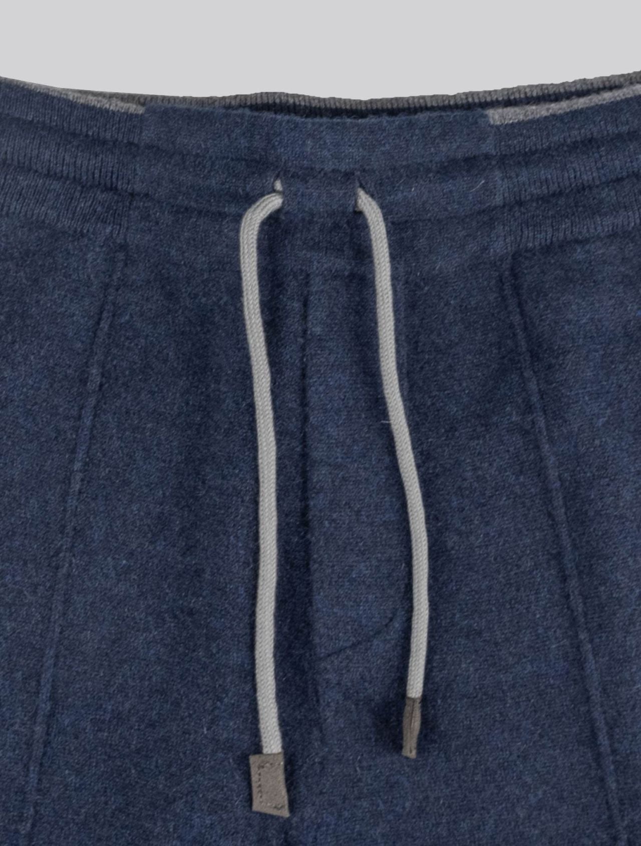 Gran Sasso Blue Cashmere Tracksuits