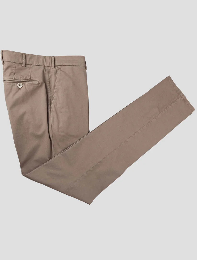 Brunello Cucinelli Brown Cotton Ea Pants