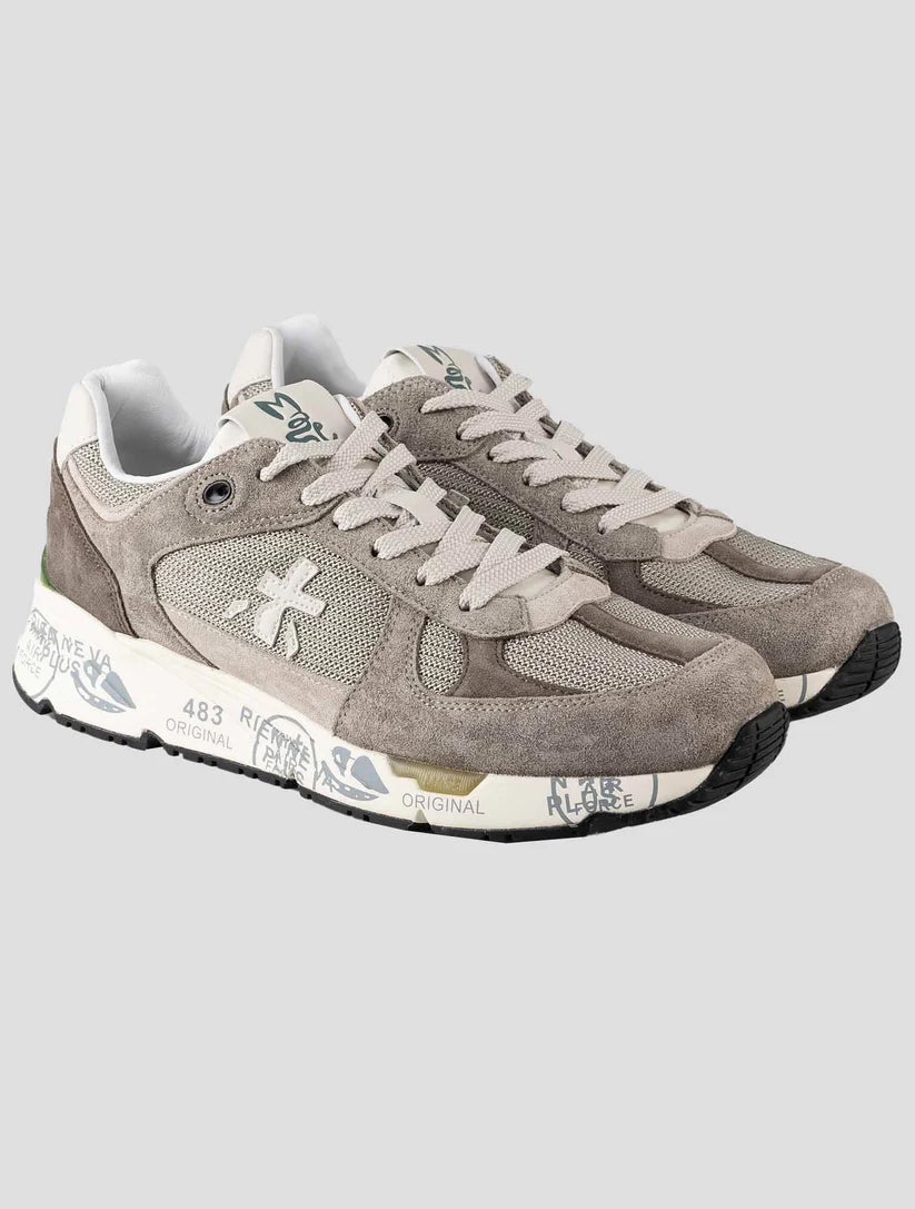 Premiata Multicolor Leather Suede Pa Nylon Pl Pu Sneakers
