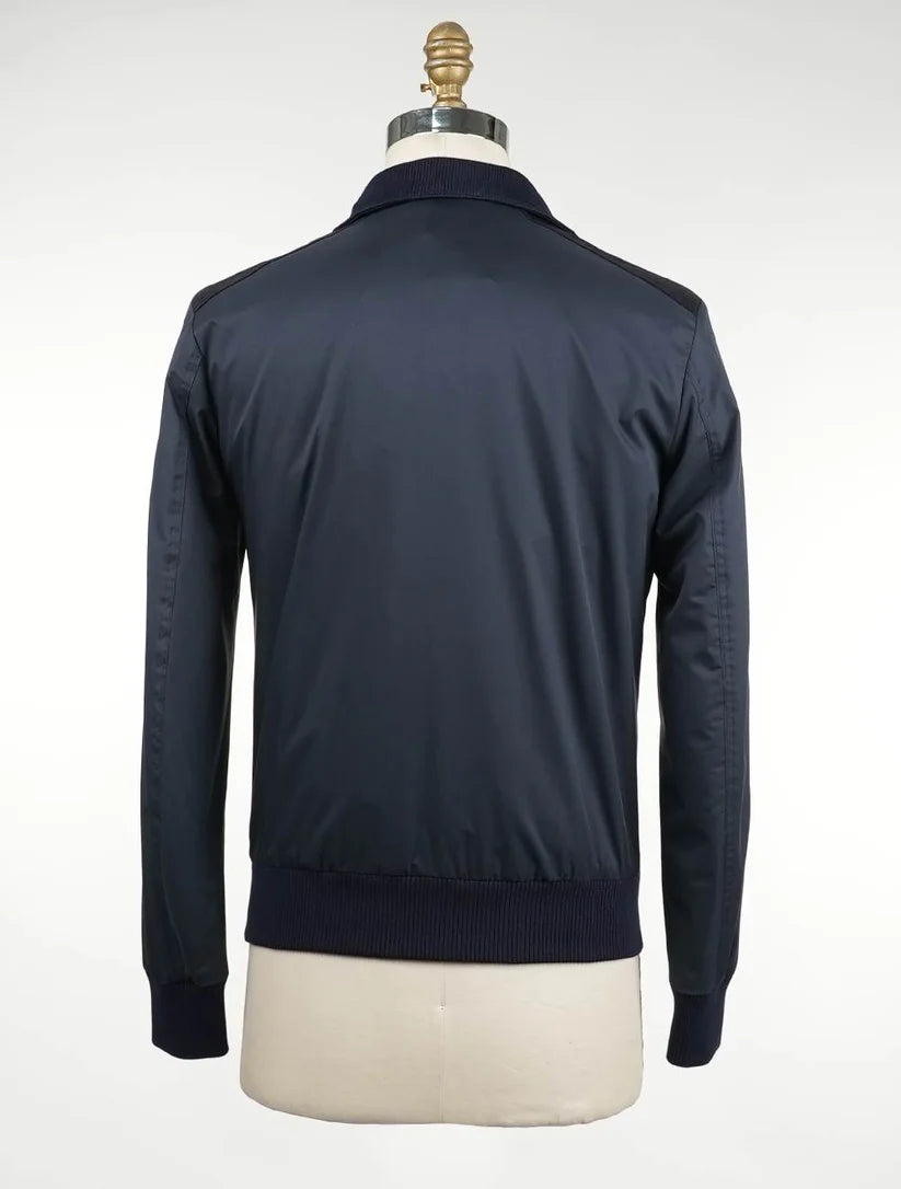 Kiton Blue Pl Coat