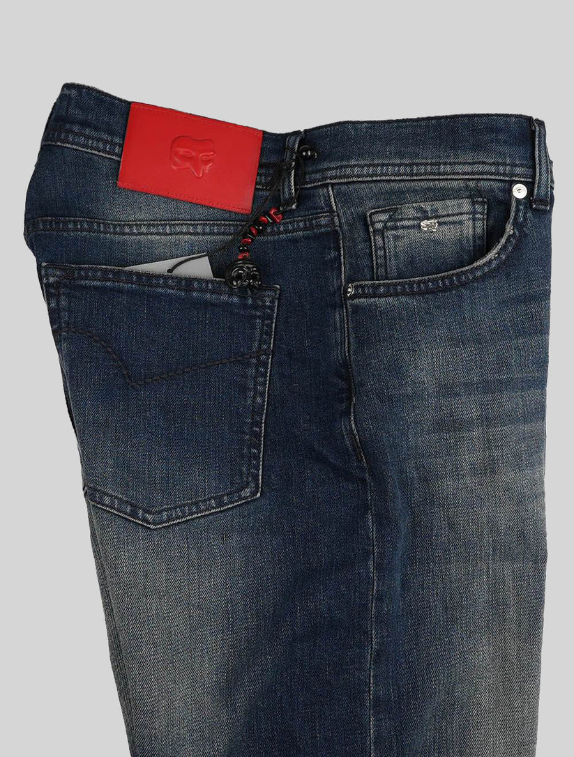 Marco Pescarolo Blue Cotton Ea Jeans