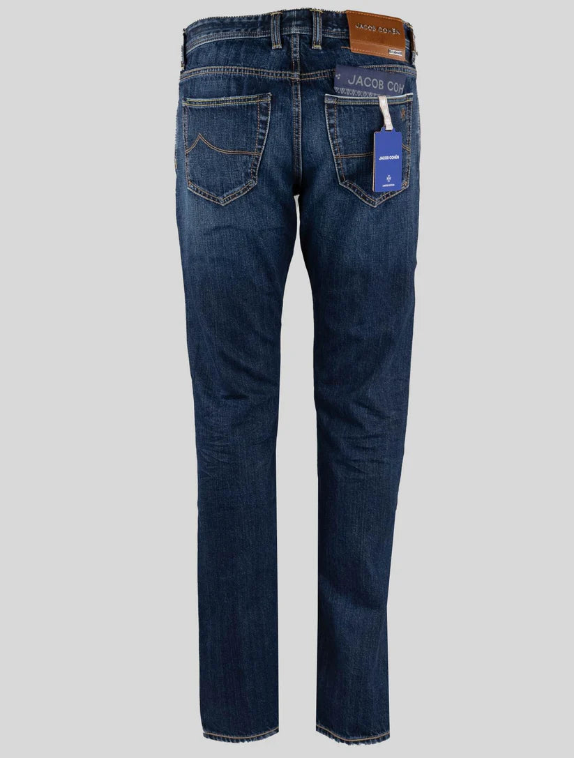Jacob Cohen Blue Cotton Jeans Limited Edition