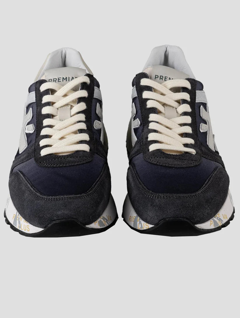 Premiata Multicolor Leather Suede Pa Pu Sneakers