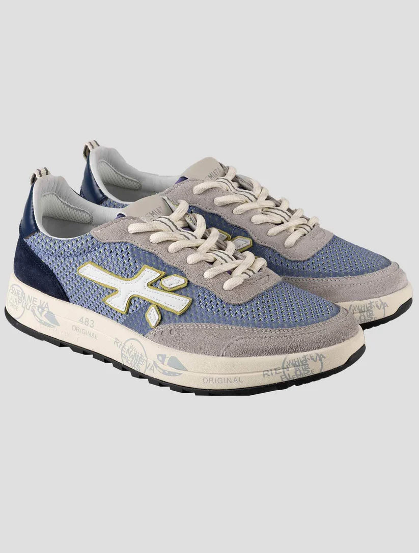 Premiata Multicolor Leather Suede Pa Pl Pu Sneakers