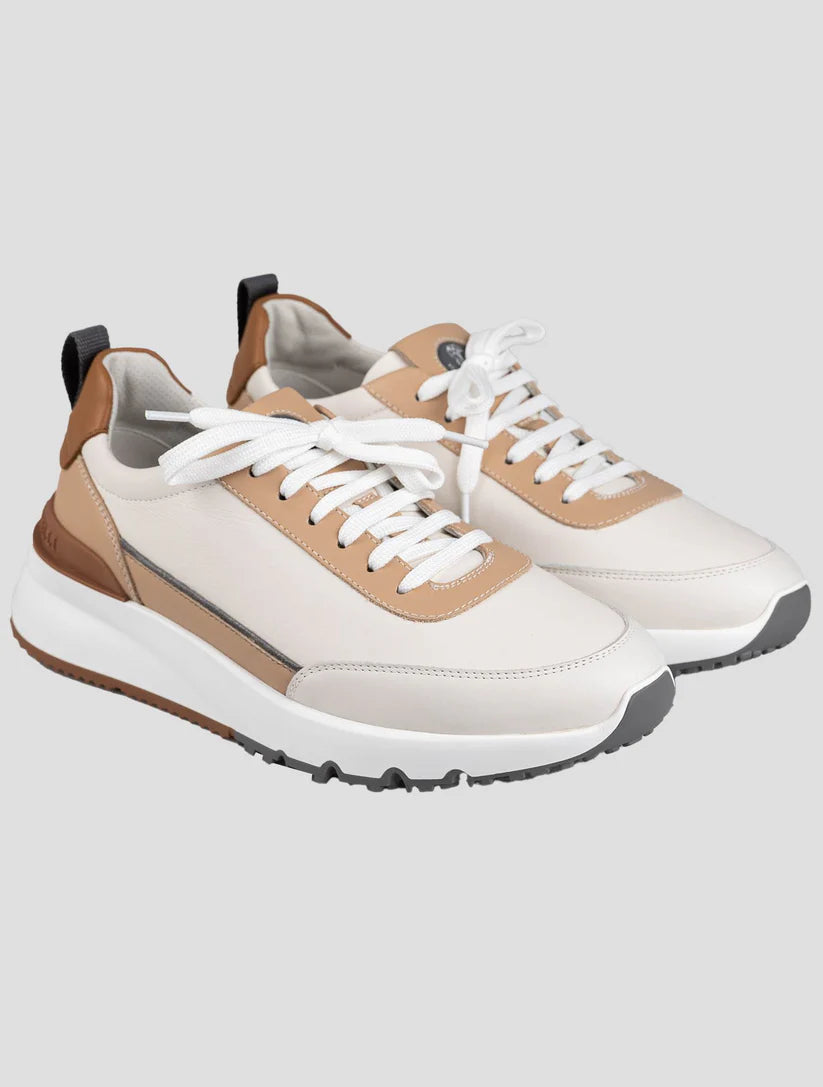 Brunello Cucinelli Multicolor Leather Sneakers