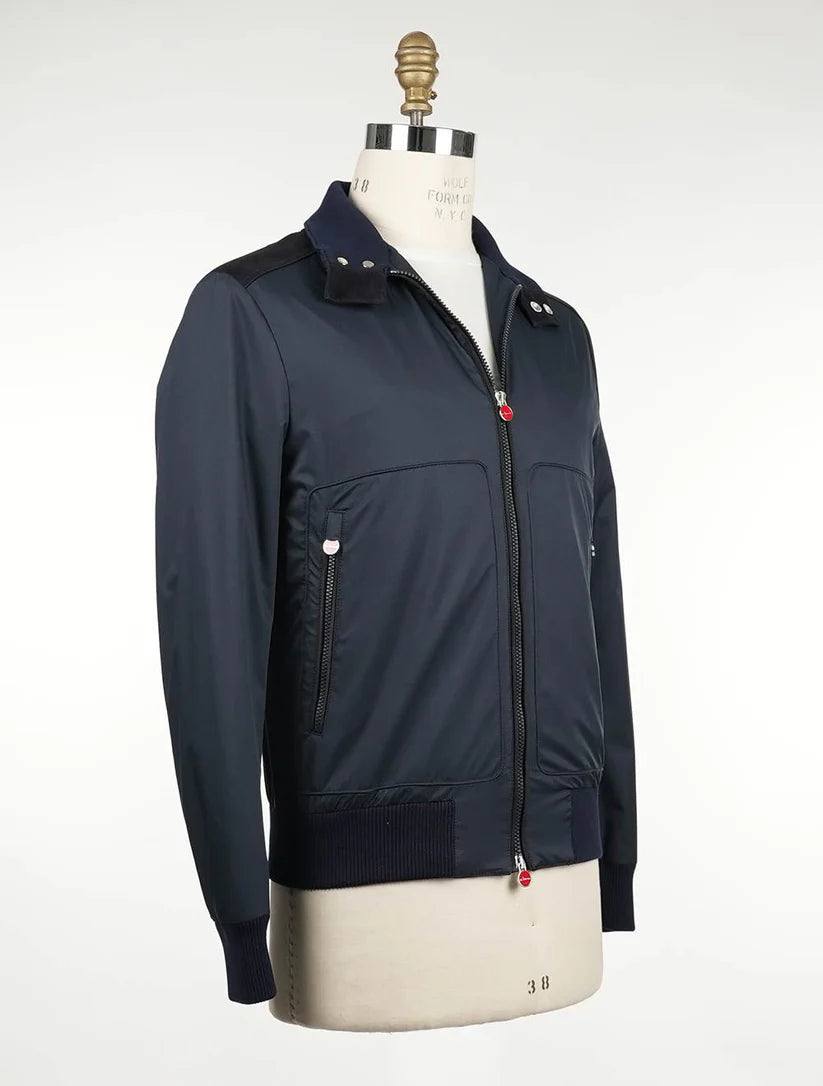 Kiton Blue Pl Coat