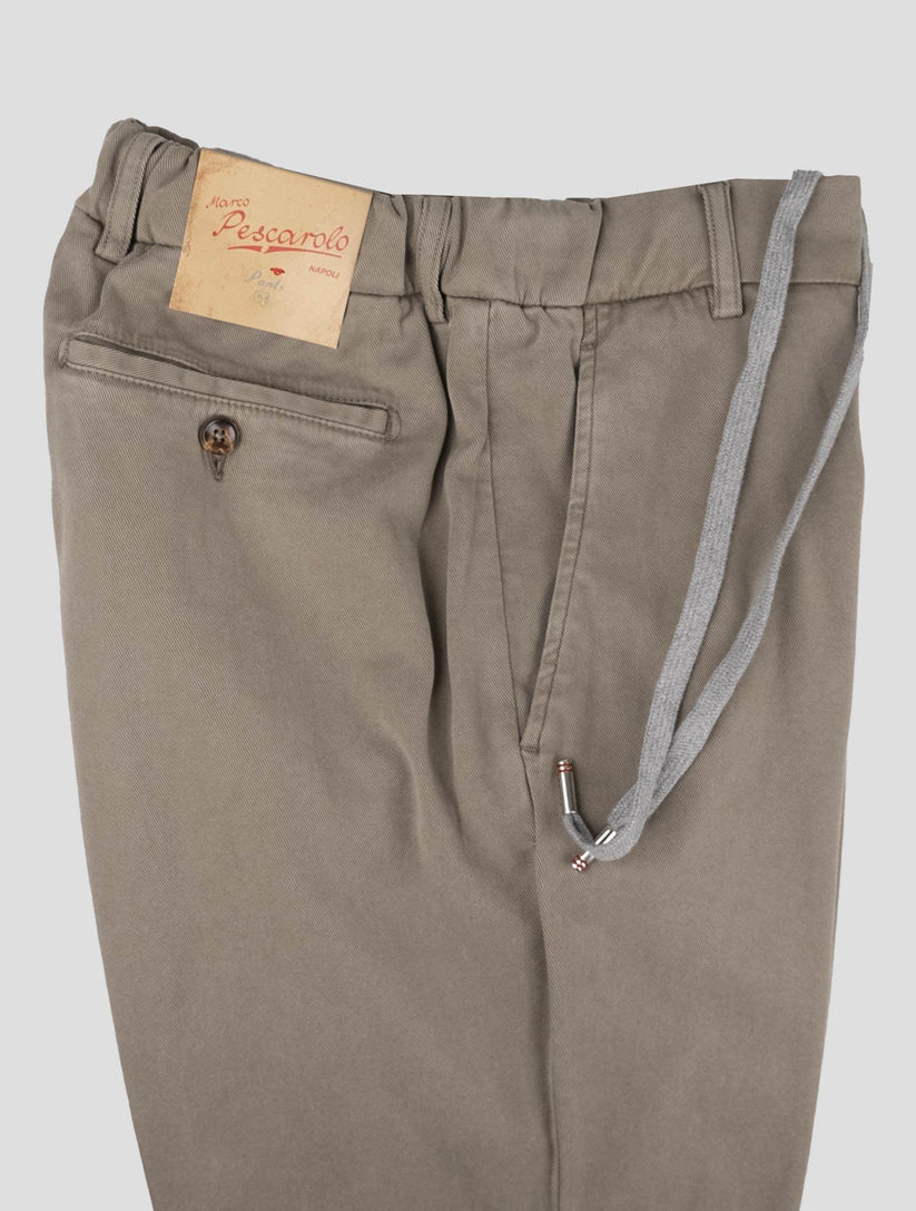 Marco Pescarolo Green Lycra Cotton Ea Pants