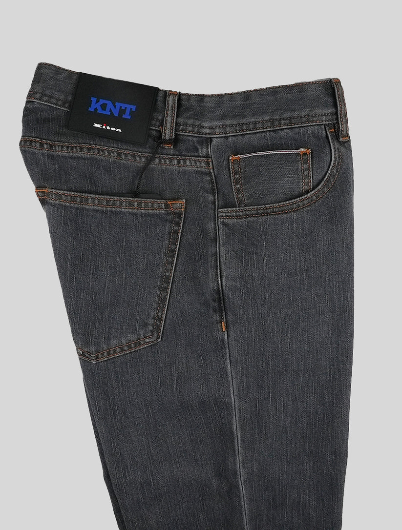 KNT Kiton Cotton Pe Gray Jeans