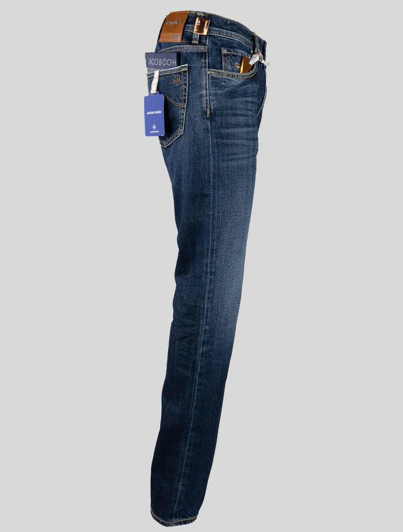 Jacob Cohen Blue Cotton Jeans Limited Edition