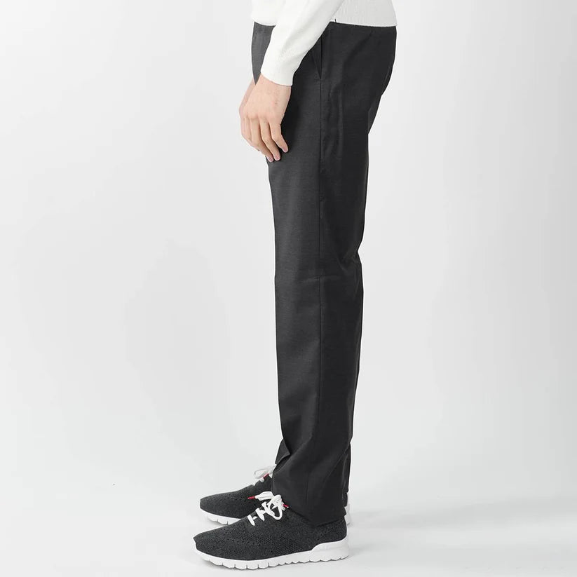 MARCO PESCAROLO Dark Gray Wool Dress Pants