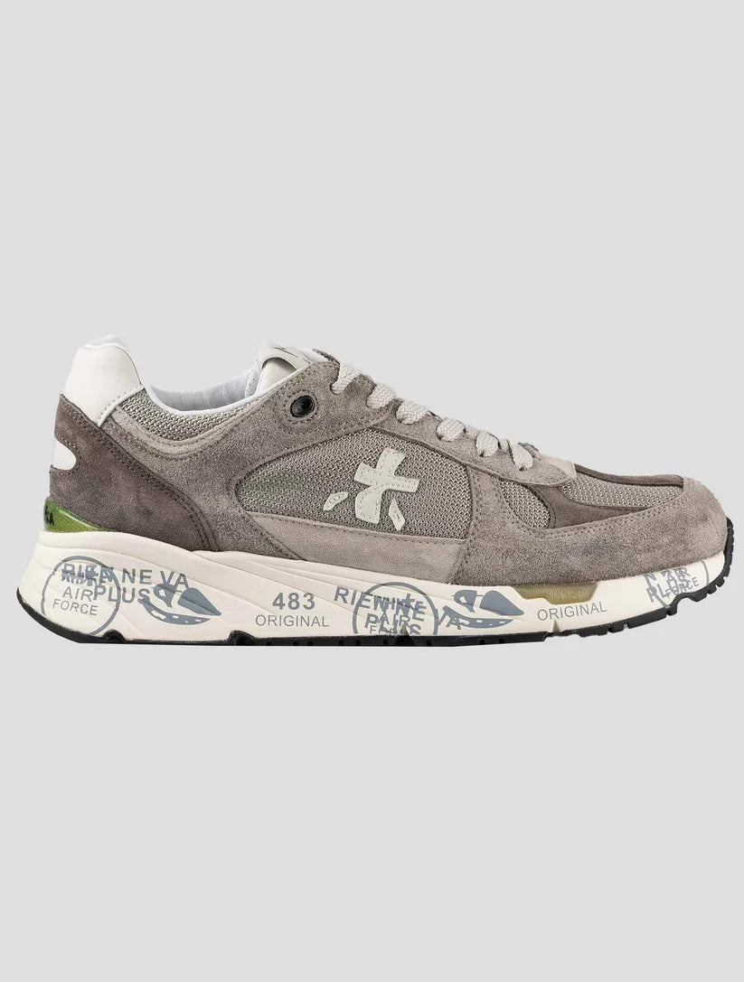 Premiata Multicolor Leather Suede Pa Nylon Pl Pu Sneakers