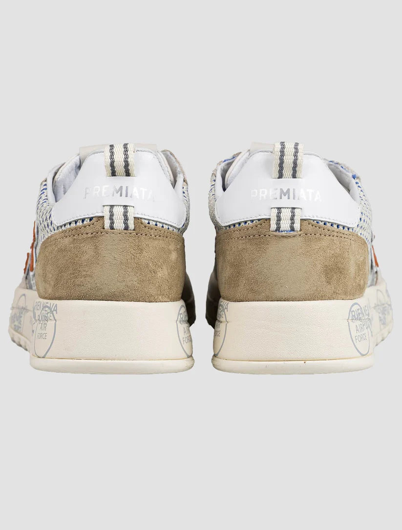 Premiata Multicolor Pl Leather Suede Pa Nylon Pu Cotton Sneakers