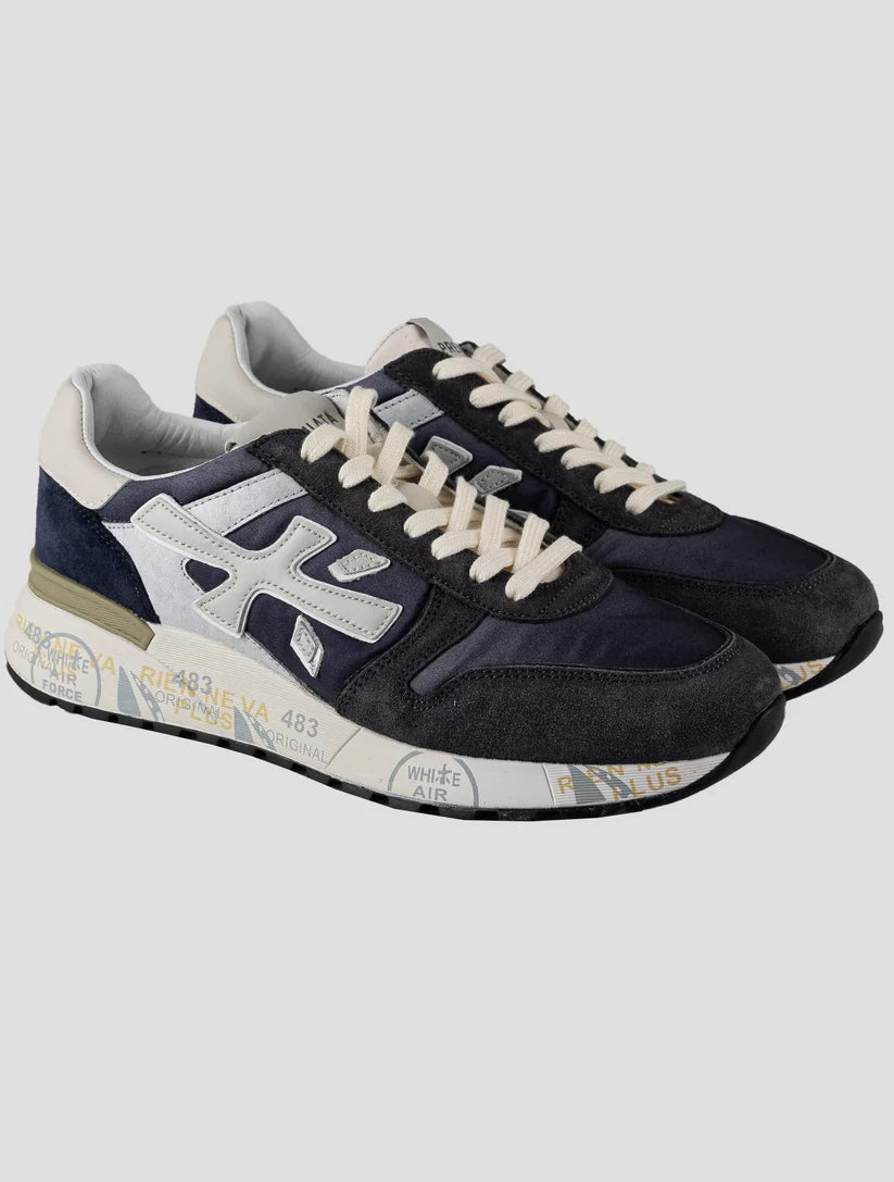 Premiata Multicolor Leather Suede Pa Pu Sneakers