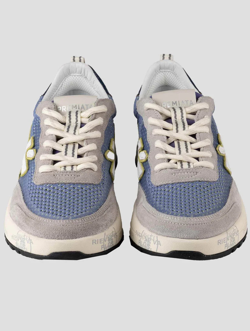 Premiata Multicolor Leather Suede Pa Pl Pu Sneakers