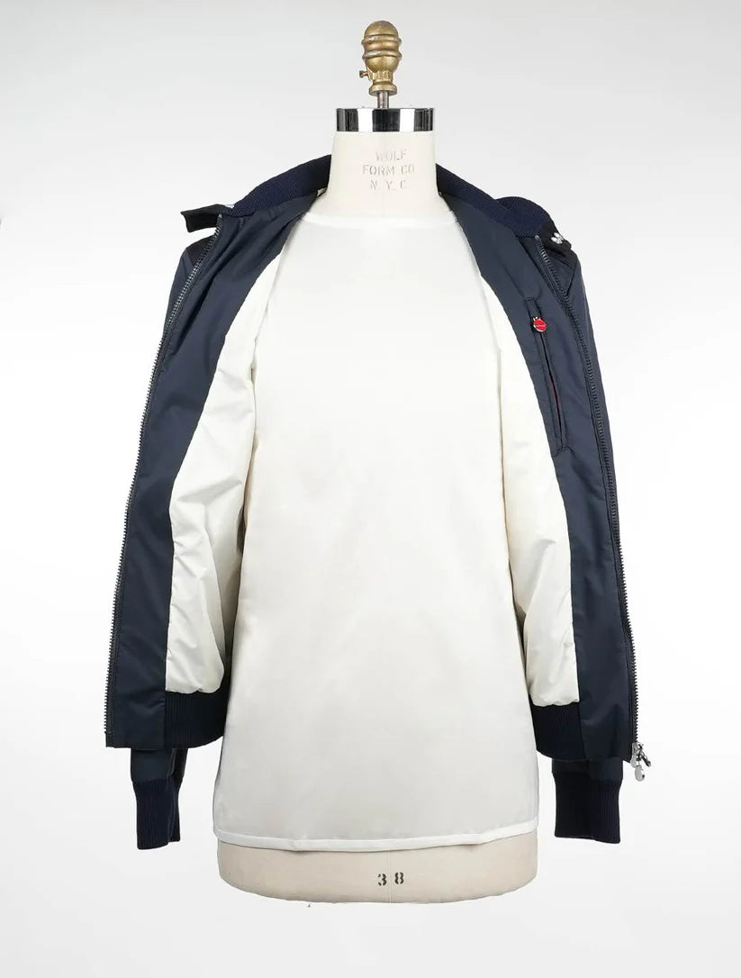 Kiton Blue Pl Coat