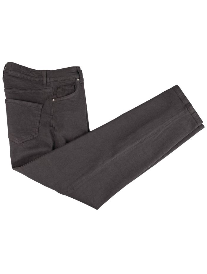 Kiton Gray Cotton Cashmere Ea Jeans