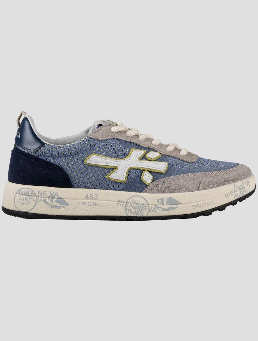 Premiata Multicolor Leather Suede Pa Pl Pu Sneakers