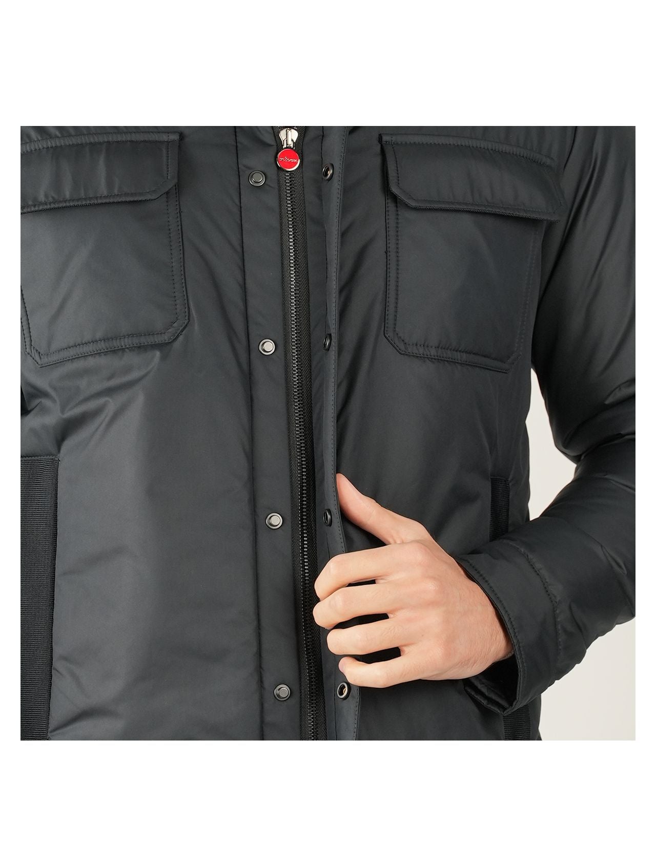 Kiton Blue Pl Coat