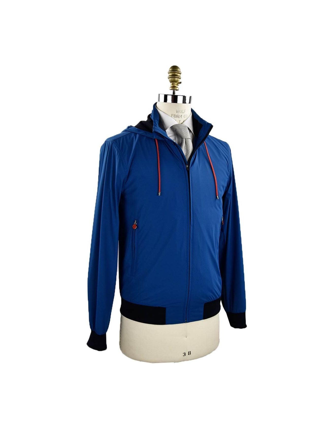 Kiton Blue Pa Ea Coat