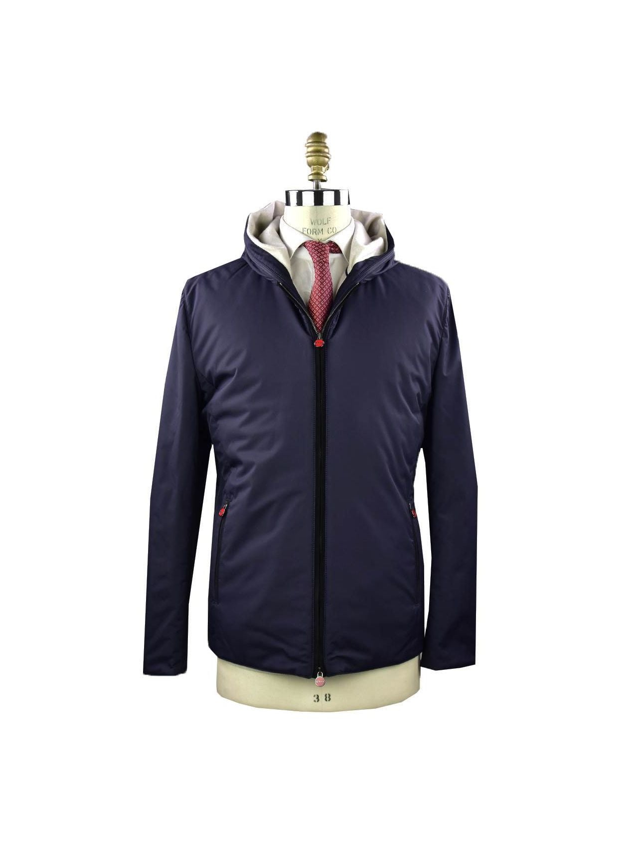 Kiton Blue Pa Pu Coat