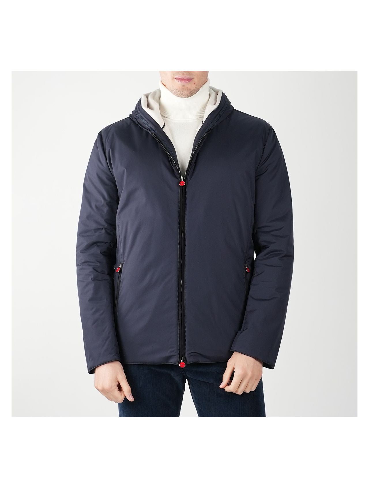 Kiton Blue Pa Pu Coat