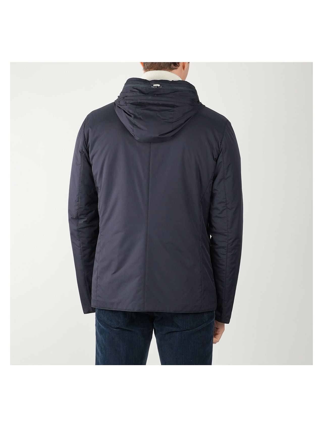 Kiton Blue Pa Pu Coat