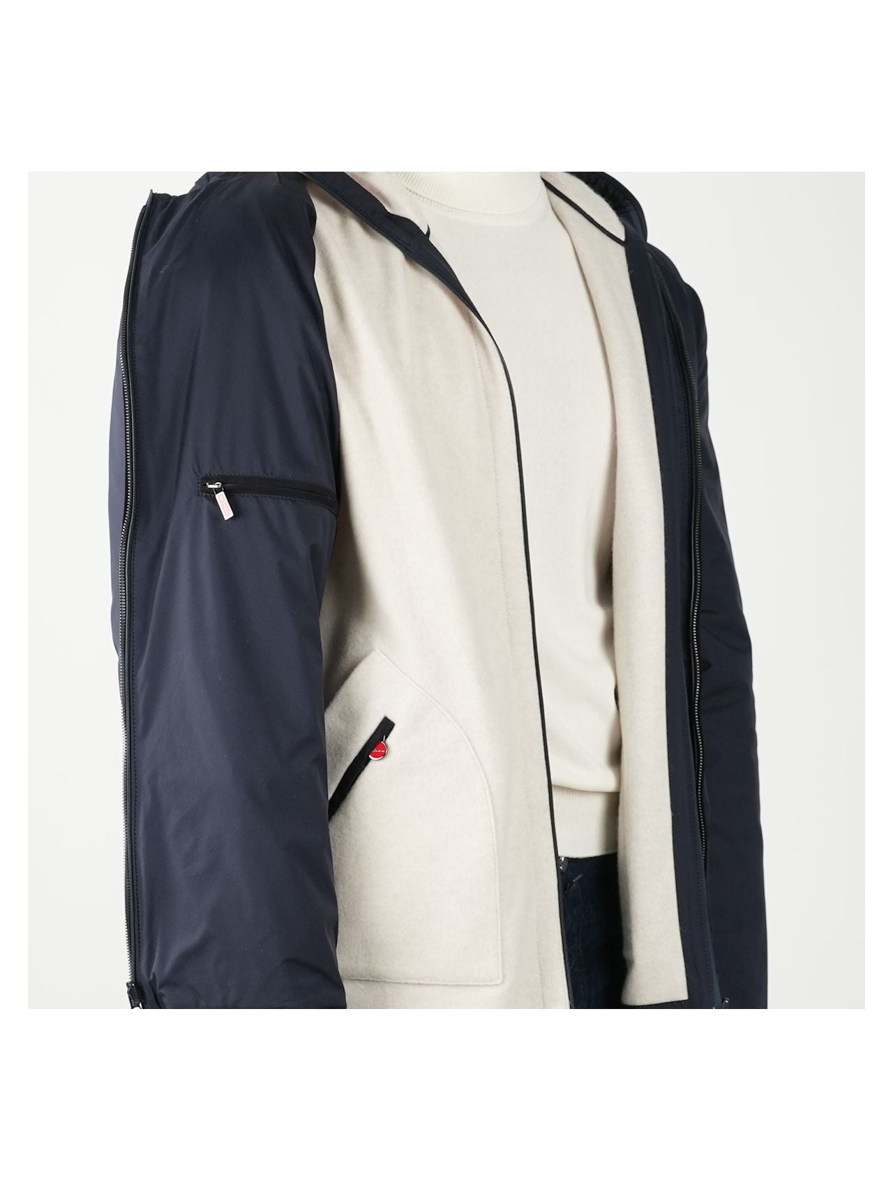 Kiton Blue Pa Pu Coat