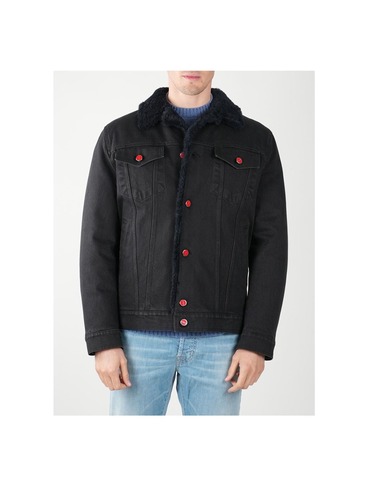 Kiton Black Cotton Ea Coat