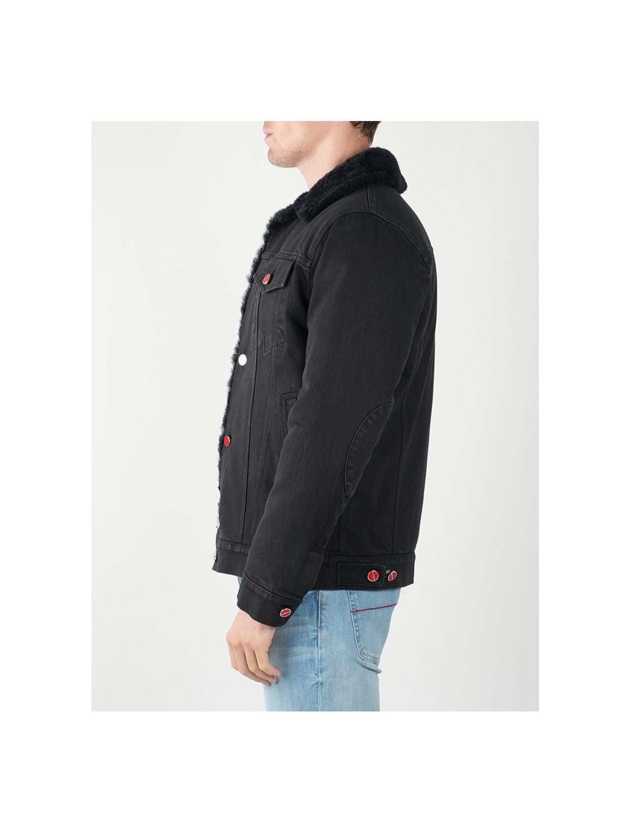 Kiton Black Cotton Ea Coat