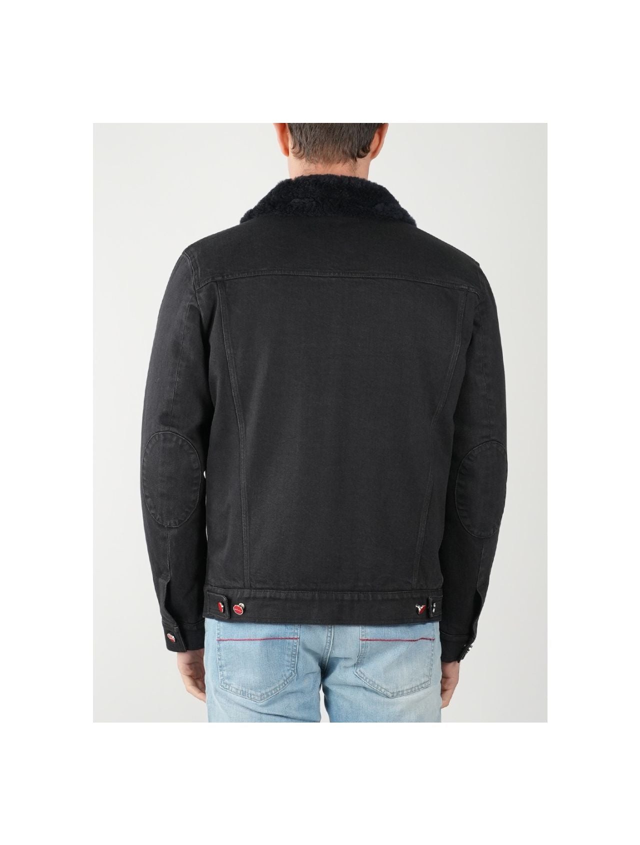 Kiton Black Cotton Ea Coat