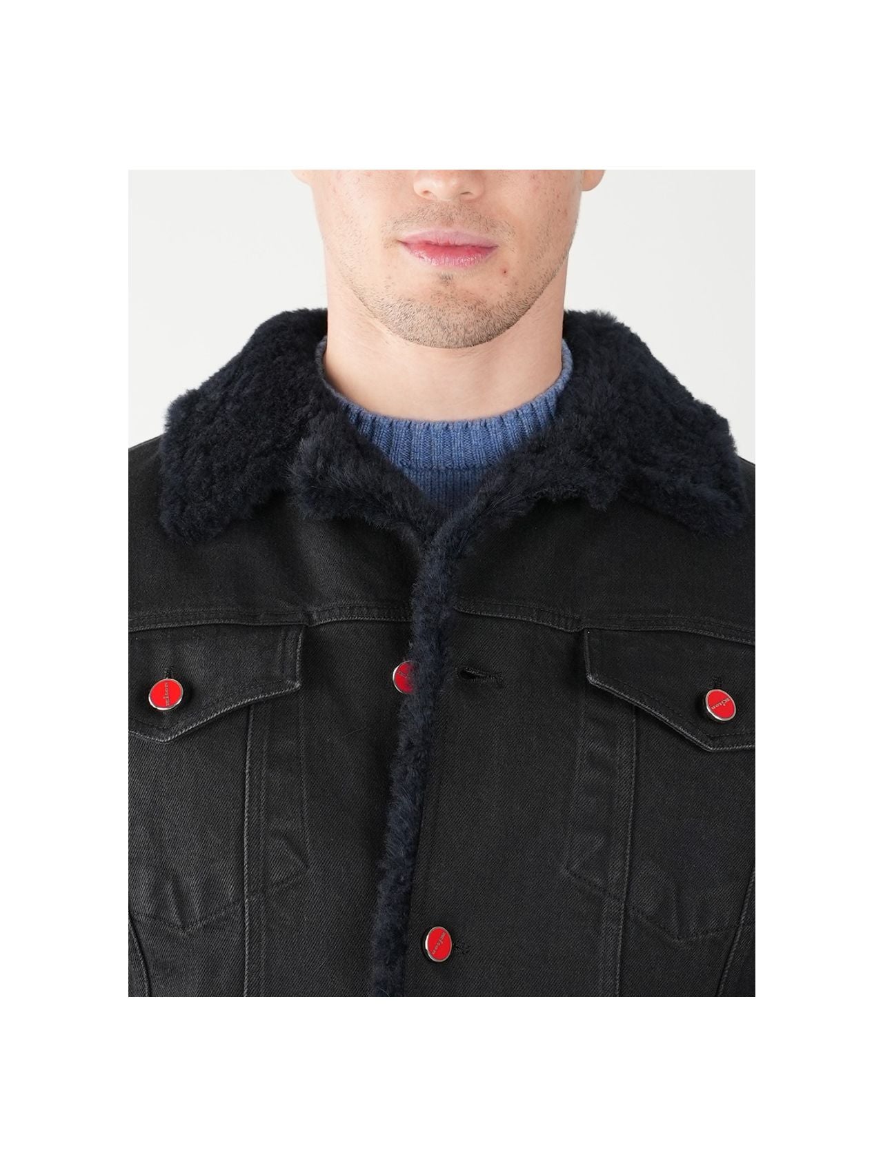 Kiton Black Cotton Ea Coat