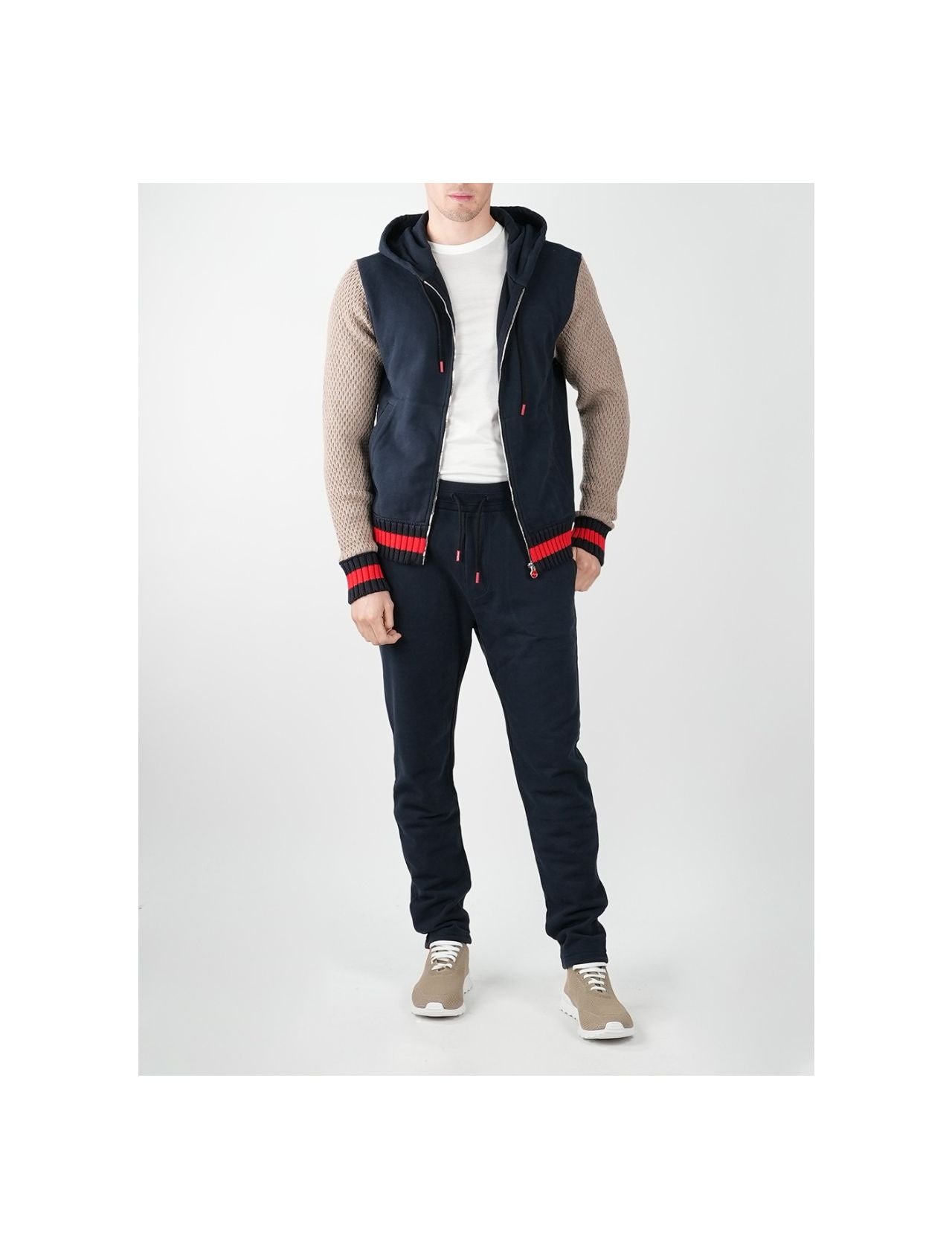 Kiton Multicolor Cotton Tracksuit