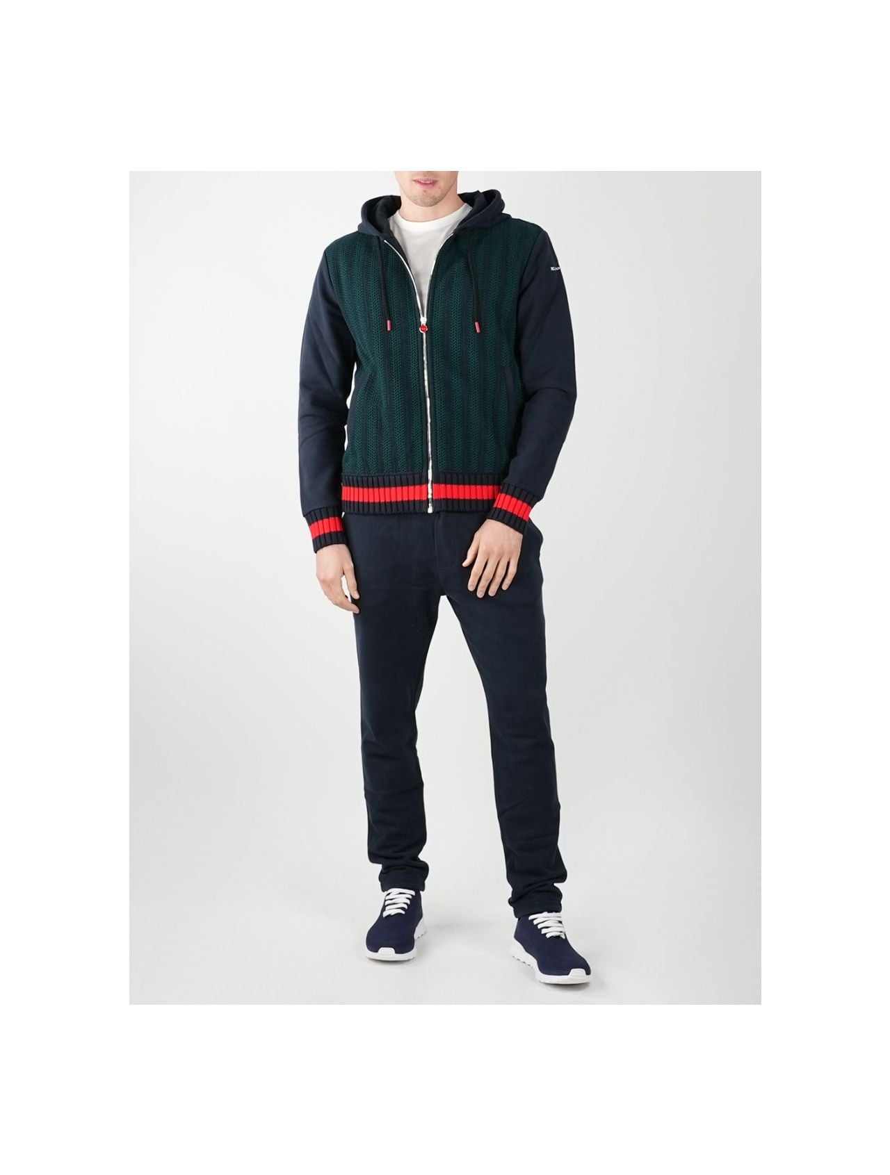 Kiton Multicolor Wool Tracksuit