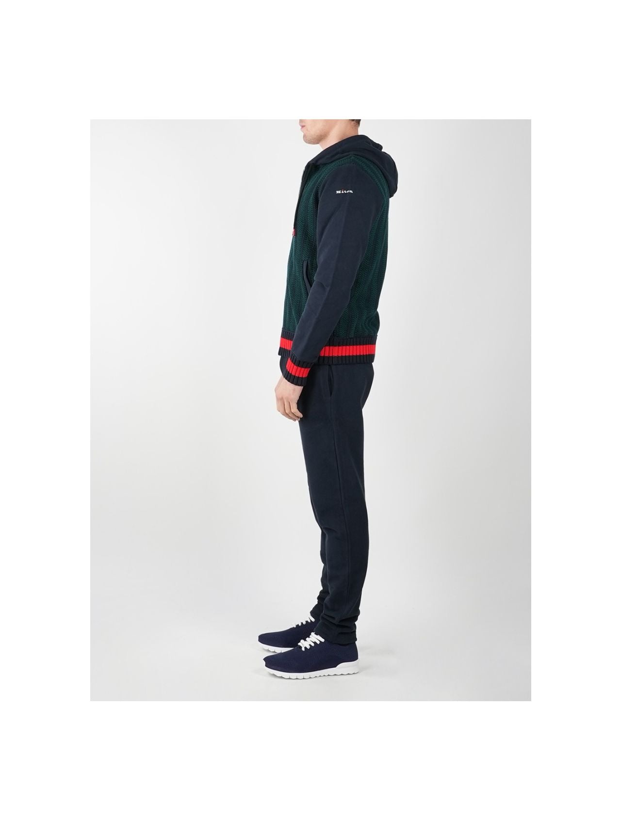 Kiton Multicolor Wool Tracksuit