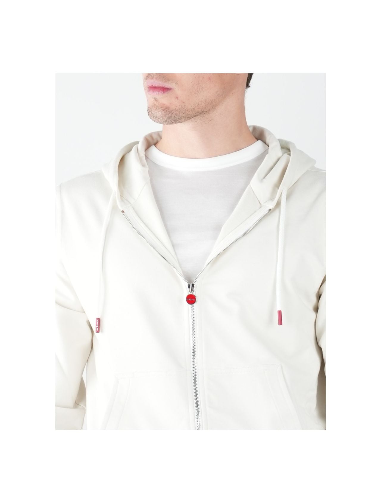 Kiton White Cotton Ea Tracksuit