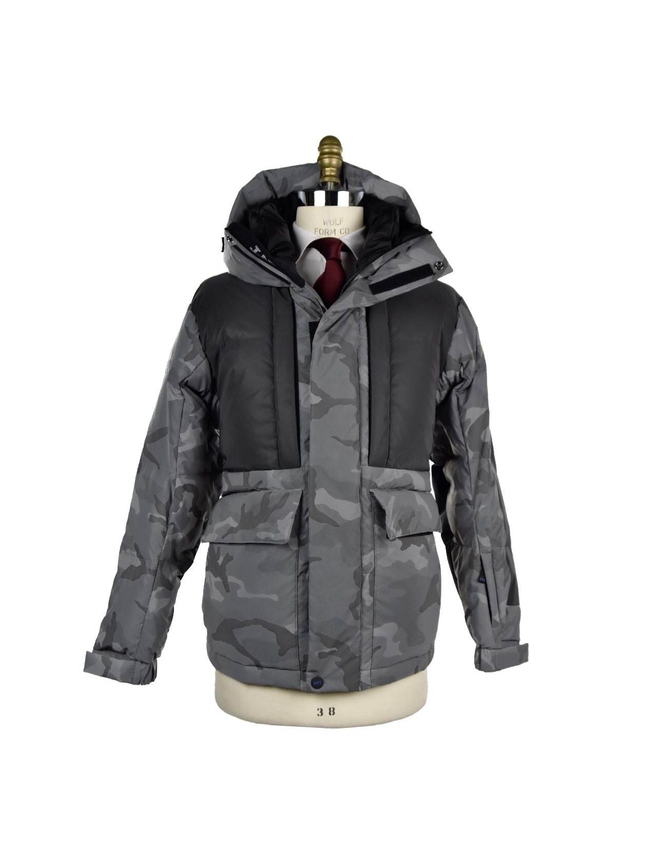 KNT Kiton Grey Pes Pa Coat